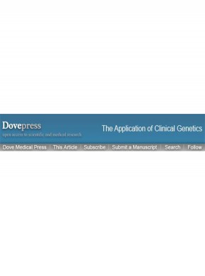 Application Of Clinical Genetics期刊