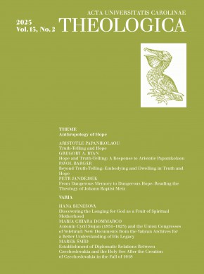 Acta Universitatis Carolinae Theologica期刊