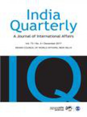 India Quarterly-a Journal Of International Affairs期刊