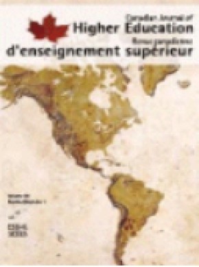 Canadian Journal Of Higher Education期刊