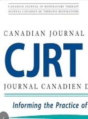Canadian Journal Of Respiratory Therapy期刊