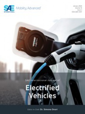 Sae International Journal Of Electrified Vehicles期刊