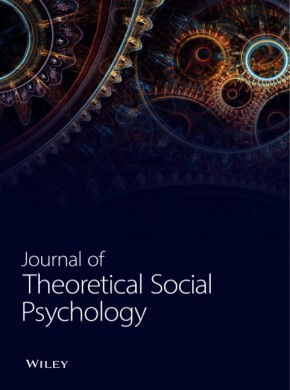 Journal Of Theoretical Social Psychology期刊