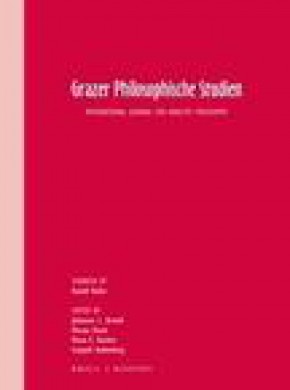 Grazer Philosophische Studien-international Journal For Analytic Philosophy期刊