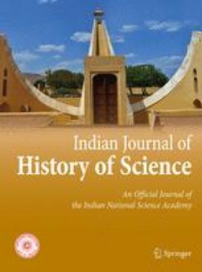 Indian Journal Of History Of Science期刊