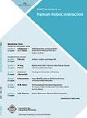 Acm Transactions On Human-robot Interaction期刊