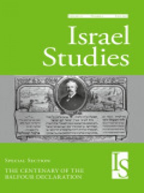 Israel Studies期刊