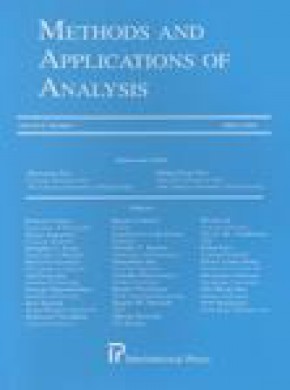 Methods And Applications Of Analysis期刊