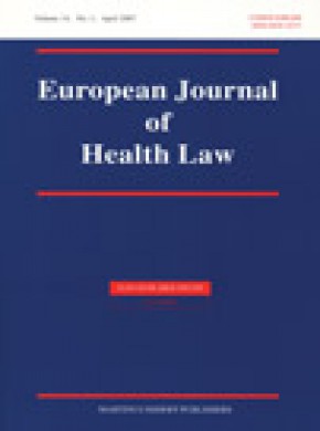 European Journal Of Health Law期刊
