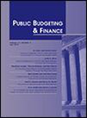 Public Budgeting And Finance期刊