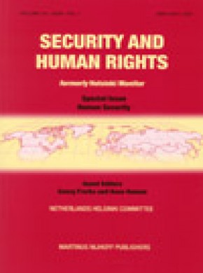 Security And Human Rights期刊