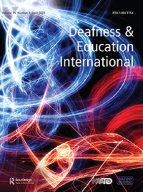Deafness & Education International期刊