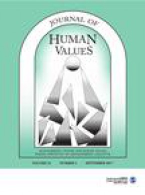 Journal Of Human Values期刊