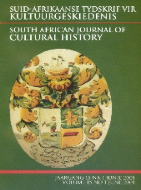 South African Journal Of Cultural History期刊