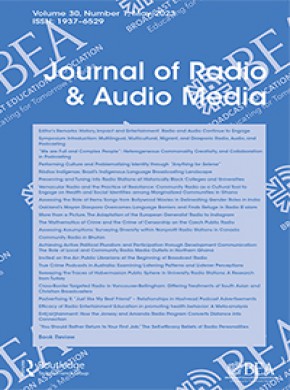 Journal Of Radio & Audio Media期刊