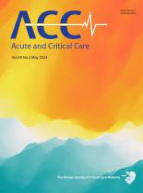 Acute And Critical Care期刊