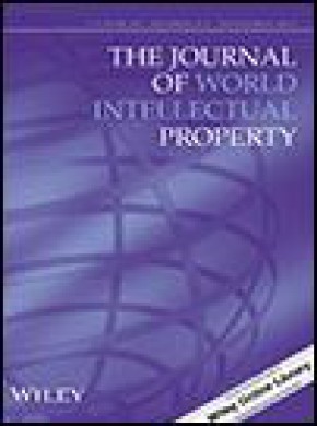 Journal Of World Intellectual Property期刊