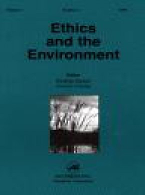 Ethics And The Environment期刊