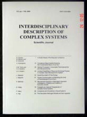 Interdisciplinary Description Of Complex Systems期刊
