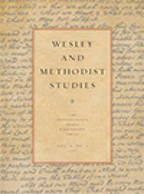 Wesley And Methodist Studies期刊