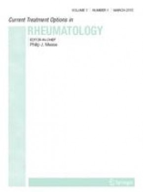 Current Treatment Options In Rheumatology期刊
