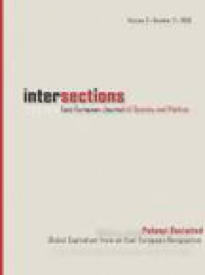 Intersections-east European Journal Of Society And Politics期刊