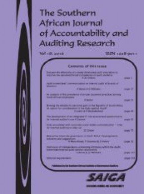 Southern African Journal Of Accountability And Auditing Research-sajaar期刊