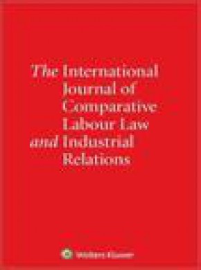 International Journal Of Comparative Labour Law And Industrial Relations期刊
