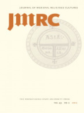 Journal Of Medieval Religious Cultures期刊