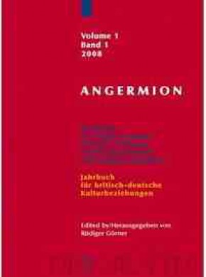 Angermion-yearbook For Anglo-german Literary Criticism Intellectual History And期刊