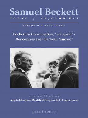 Samuel Beckett Today/aujourd'hui期刊