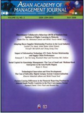 Asian Academy Of Management Journal期刊
