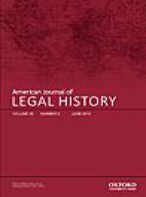 American Journal Of Legal History期刊