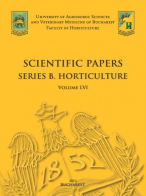 Scientific Papers-series B-horticulture期刊