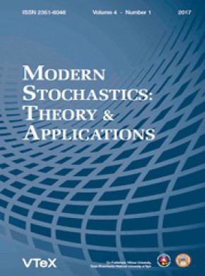 Modern Stochastics-theory And Applications期刊