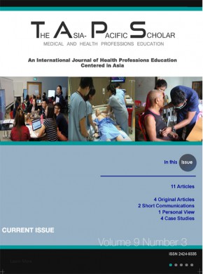 Asia Pacific Scholar期刊