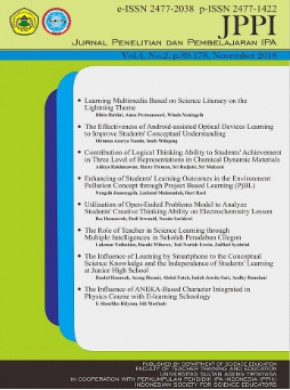 Jurnal Penelitian Dan Pembelajaran Ipa期刊