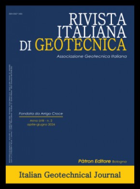 Italian Geotechnical Journal-rivista Italiana Di Geotecnica期刊