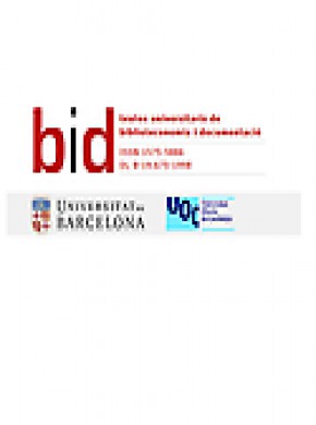 Bid-textos Universitaris De Biblioteconomia I Documentacio期刊