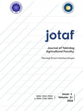 Journal Of Tekirdag Agriculture Faculty-tekirdag Ziraat Fakultesi Dergisi期刊