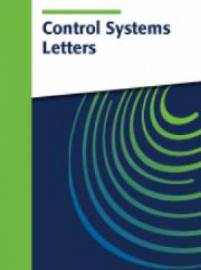 Ieee Control Systems Letters期刊