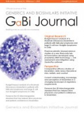 Gabi Journal-generics And Biosimilars Initiative Journal期刊