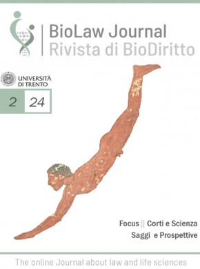 Biolaw Journal-rivista Di Biodiritto期刊