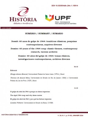 Revista Historia-debates E Tendencias期刊