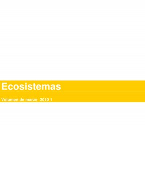 Ecosistemas期刊