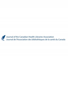 Journal Of The Canadian Health Libraries Association期刊
