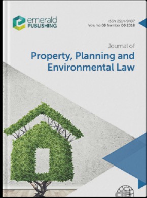 Journal Of Property Planning And Environmental Law期刊