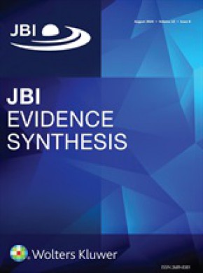 Jbi Evidence Synthesis期刊