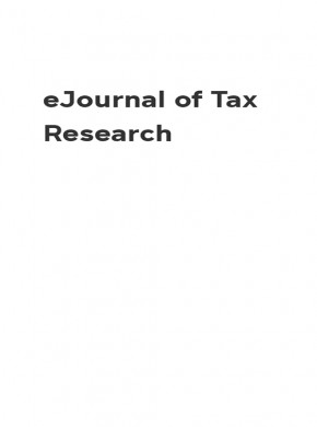 Ejournal Of Tax Research期刊