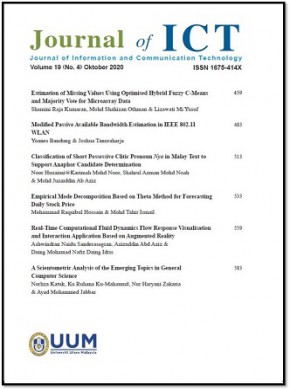 Journal Of Information And Communication Technology-malaysia期刊